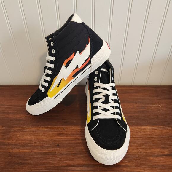 Revenge X Storm Vol. 2 - Size 9M/10.5W High-Top Black Flame Brand New‎ - Picture 8 of 11